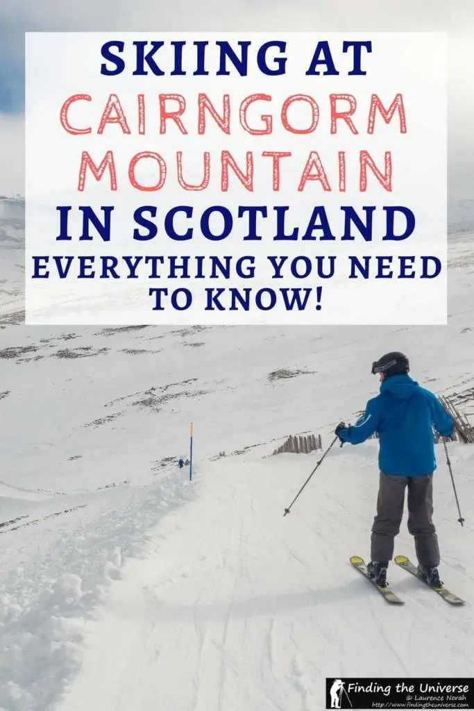 Skiing in the Cairngorms National Park Scotland