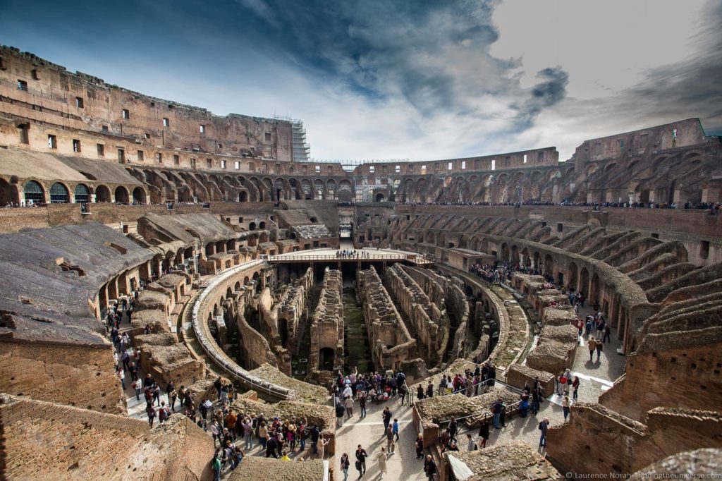 2 Days in Rome - Coliseum interior