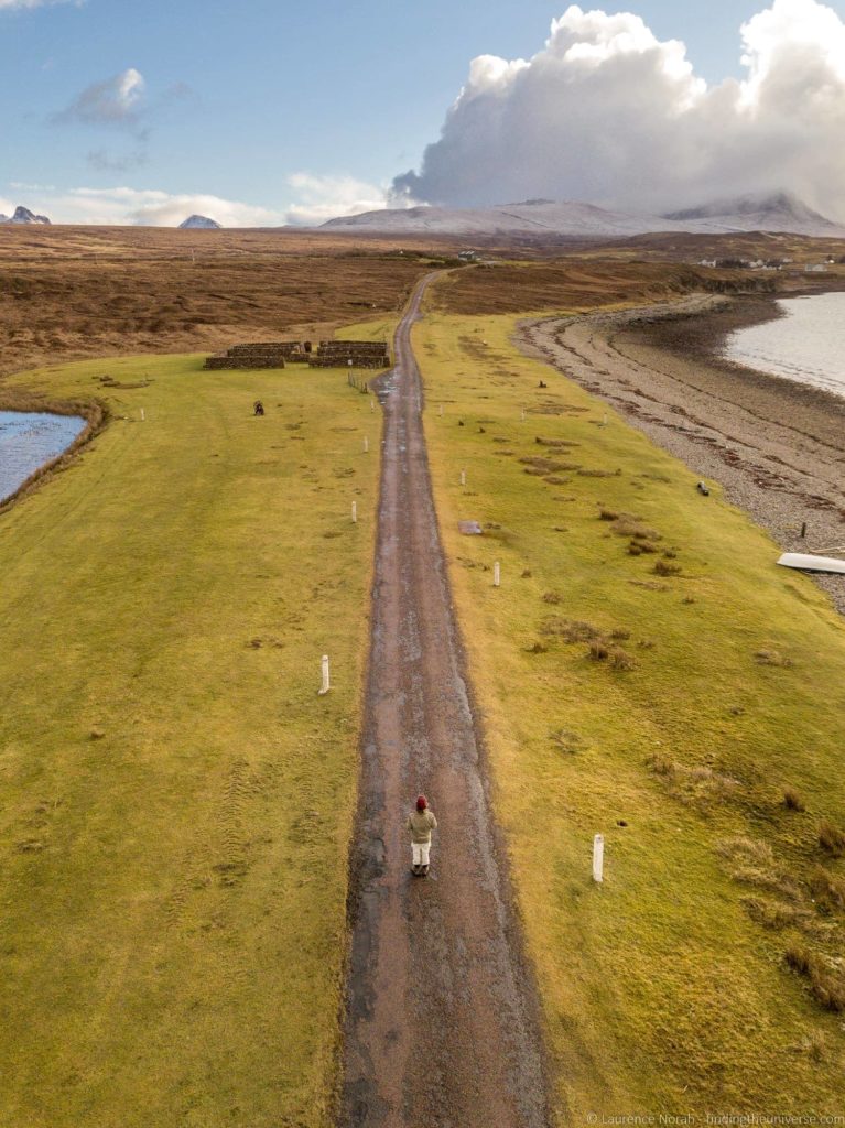 Drone selfie