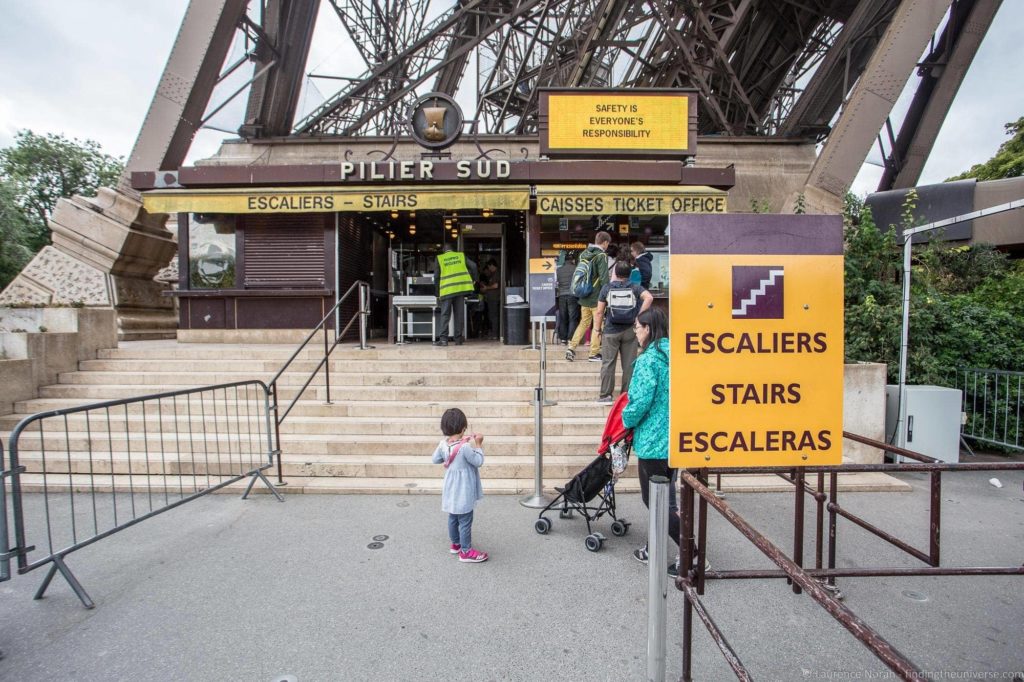 3 days in Paris - Eiffel Tower Stairs_by_Laurence Norah