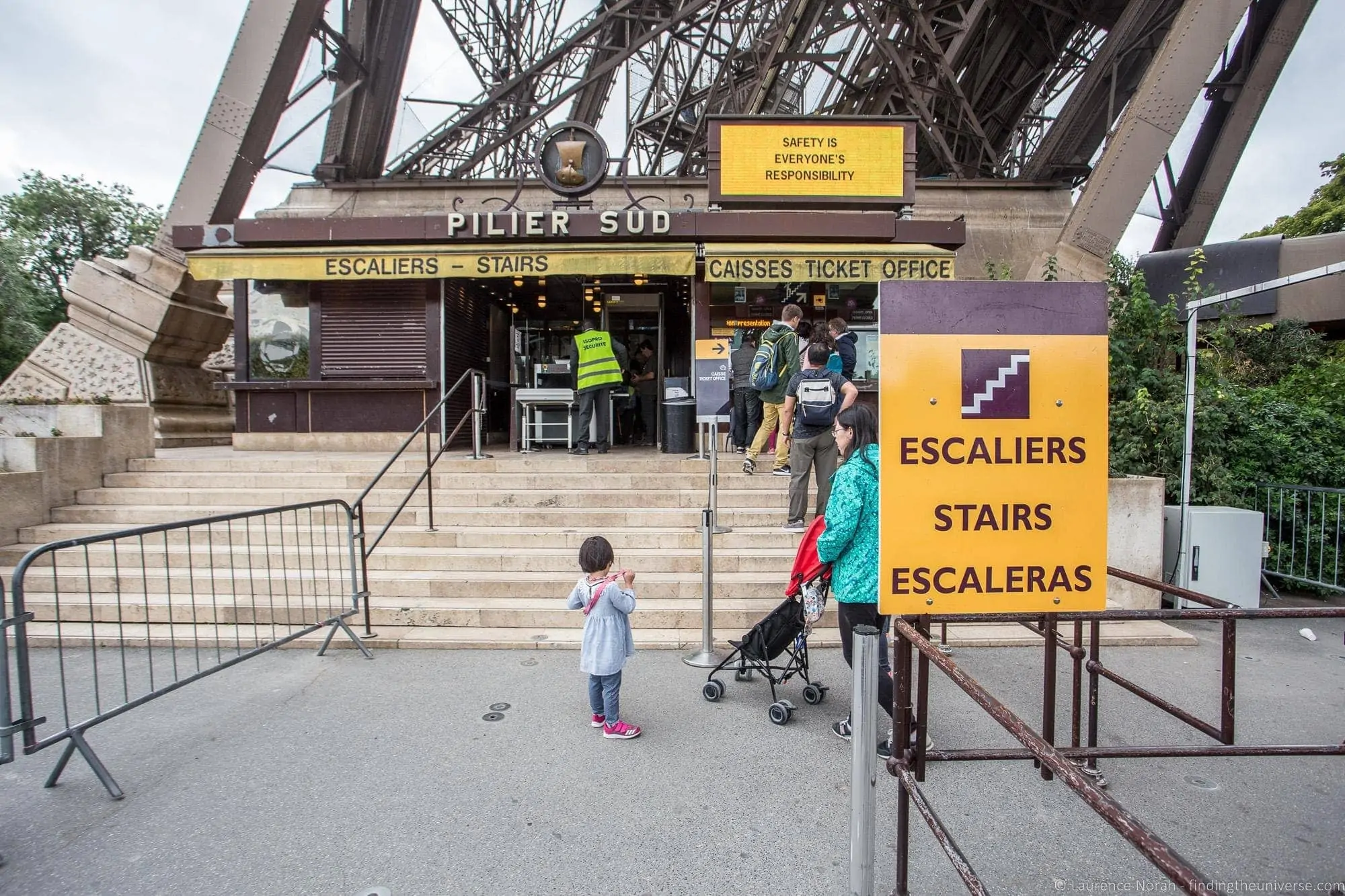 Eiffel Tower Stairs