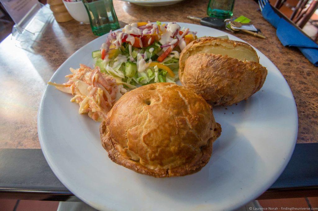 Food costs in the UK - Lochinver Pie Shop