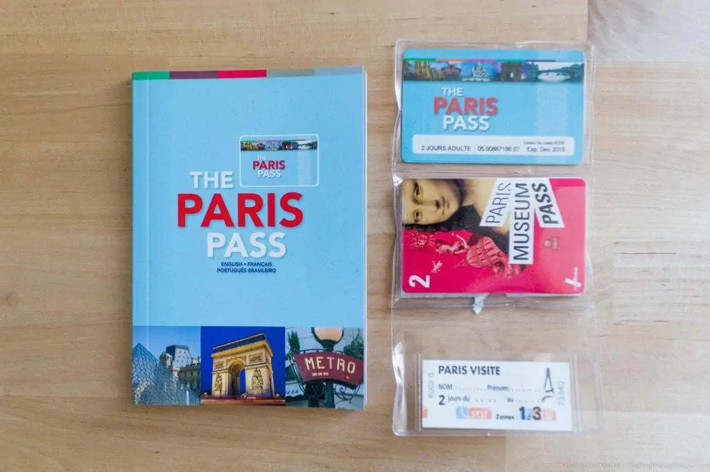Paris city passes