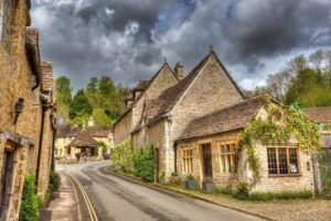 Cotswold village Castle Combe