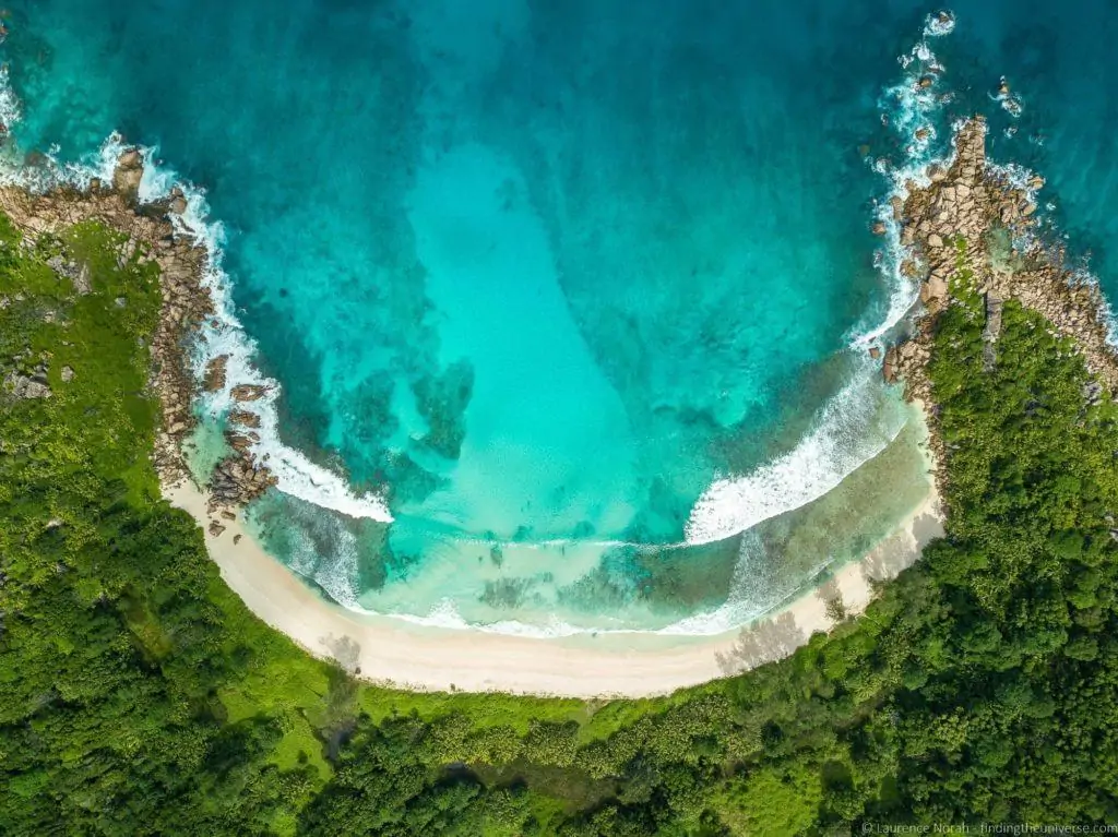Anse Cocos on La Digue, Seychelles