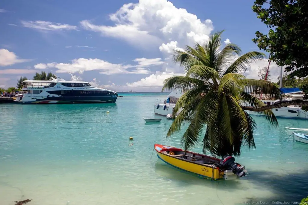 The Cat Cocos ferry, Seychelles