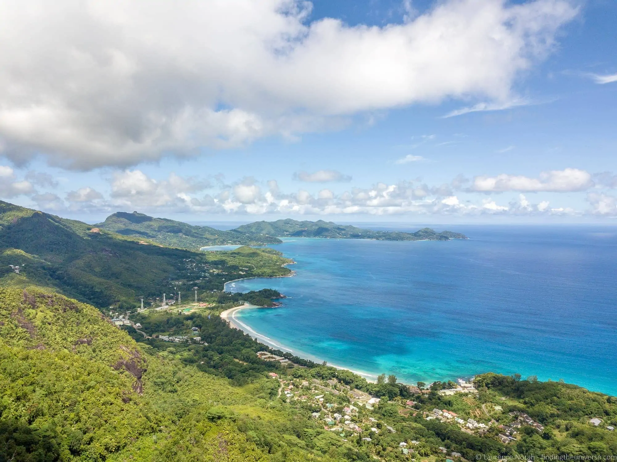 Tea plantation Mahe Seychelles