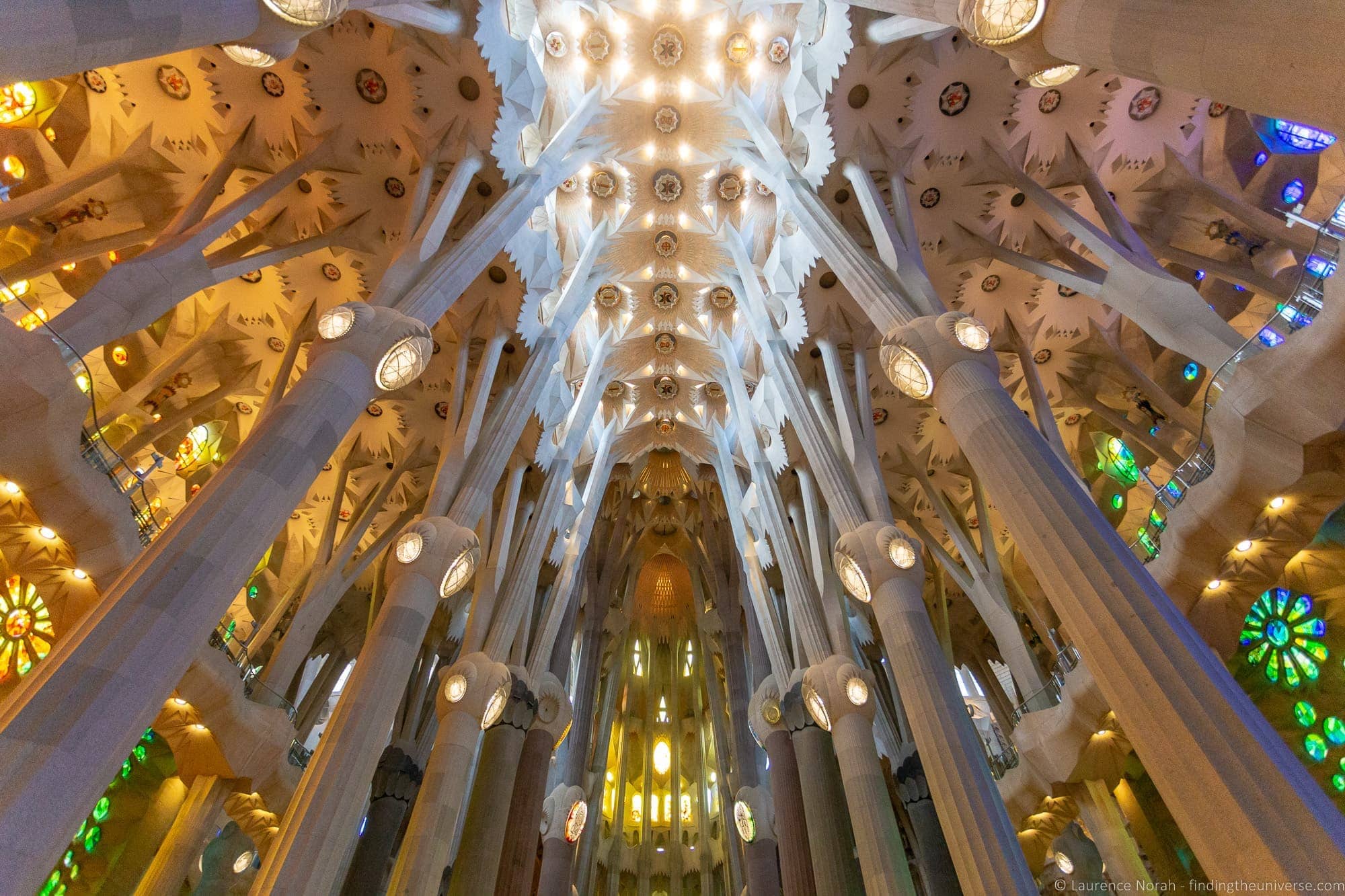 Barcelona Sagrada Familia Interior