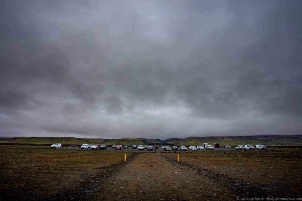 Iceland Crashed Plane Wreck Sólheimasandur Parking Lot