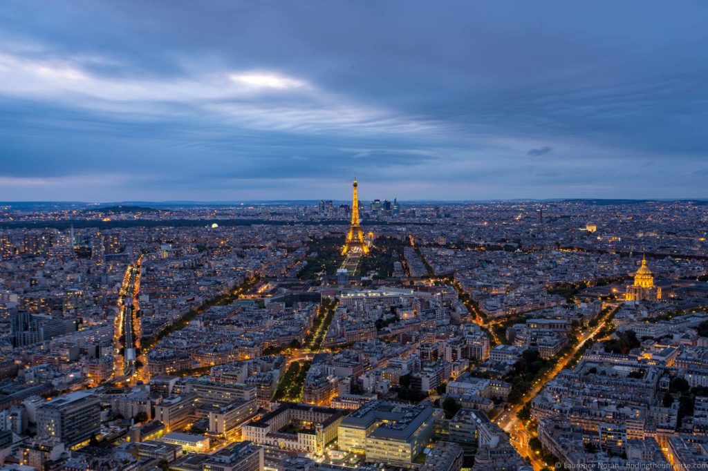 Paris from Montparnasse