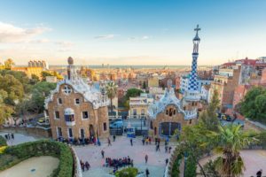 Park Guell Entrance Barcelona