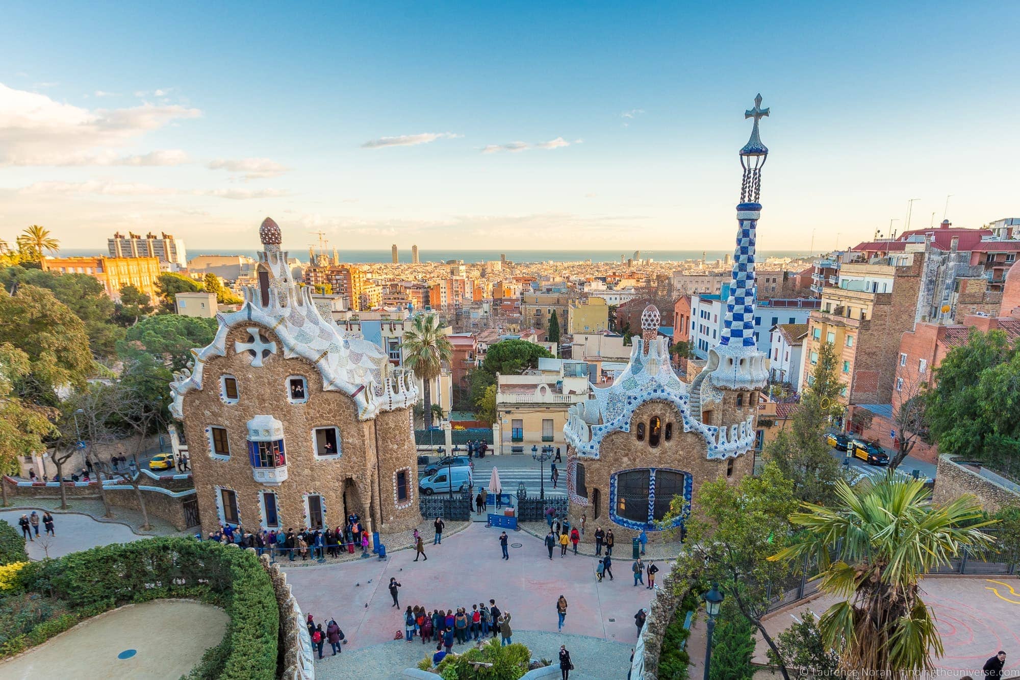 Park Guell Entrance Barcelona