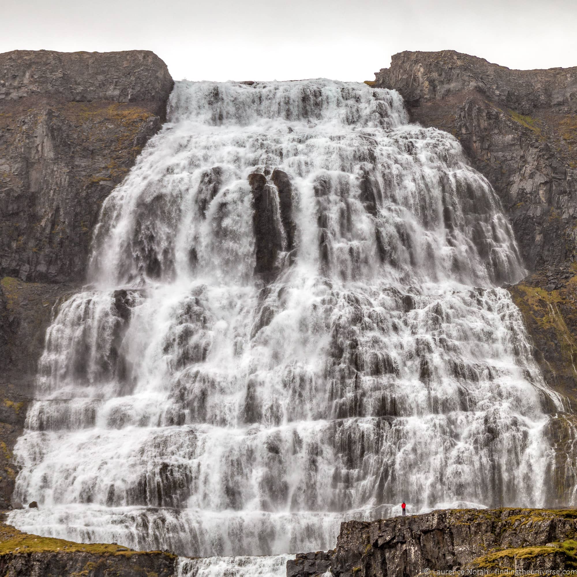 Dynjandi Waterfall Iceland