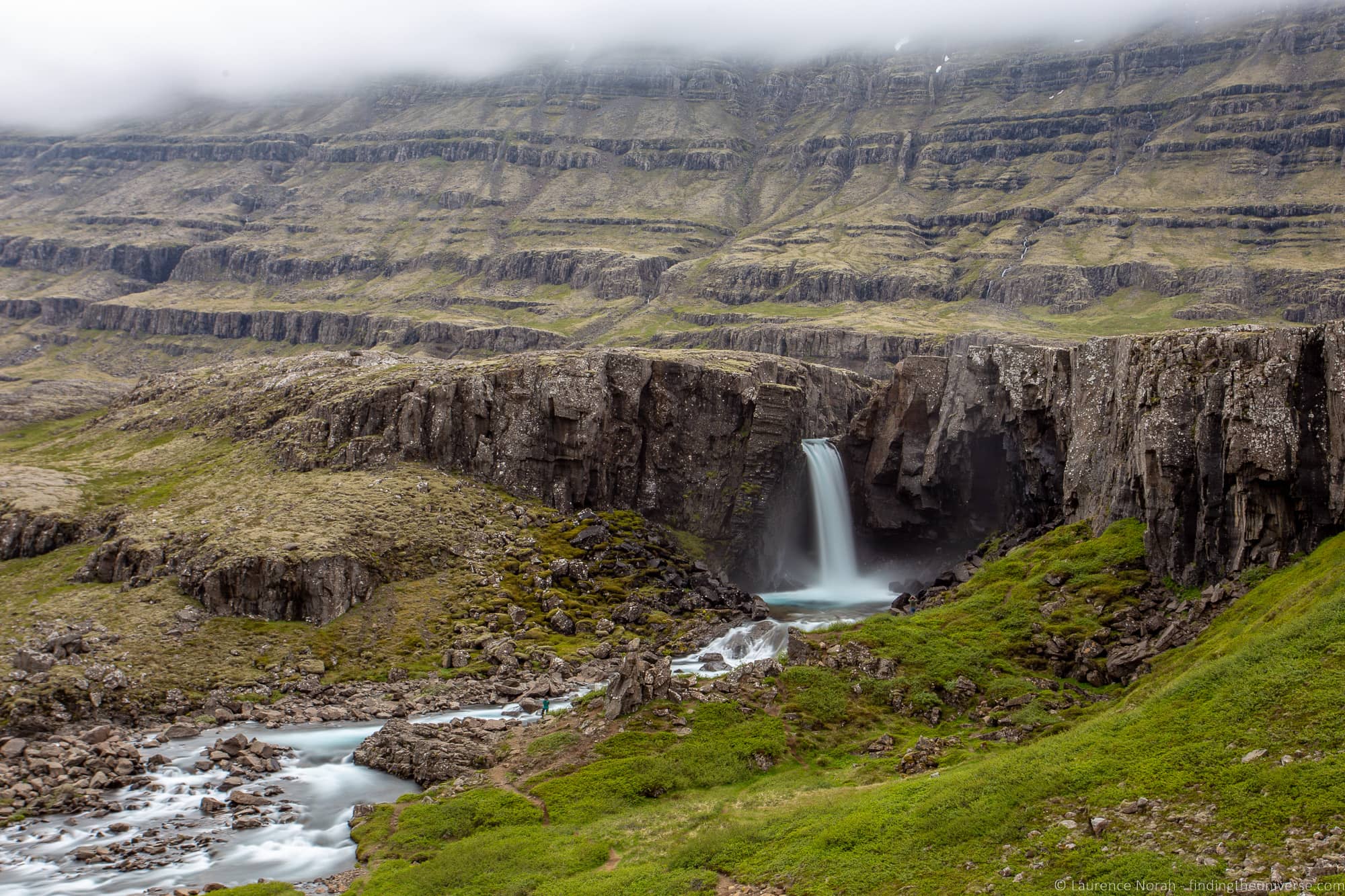 Folaldafoss Waterfall Iceland