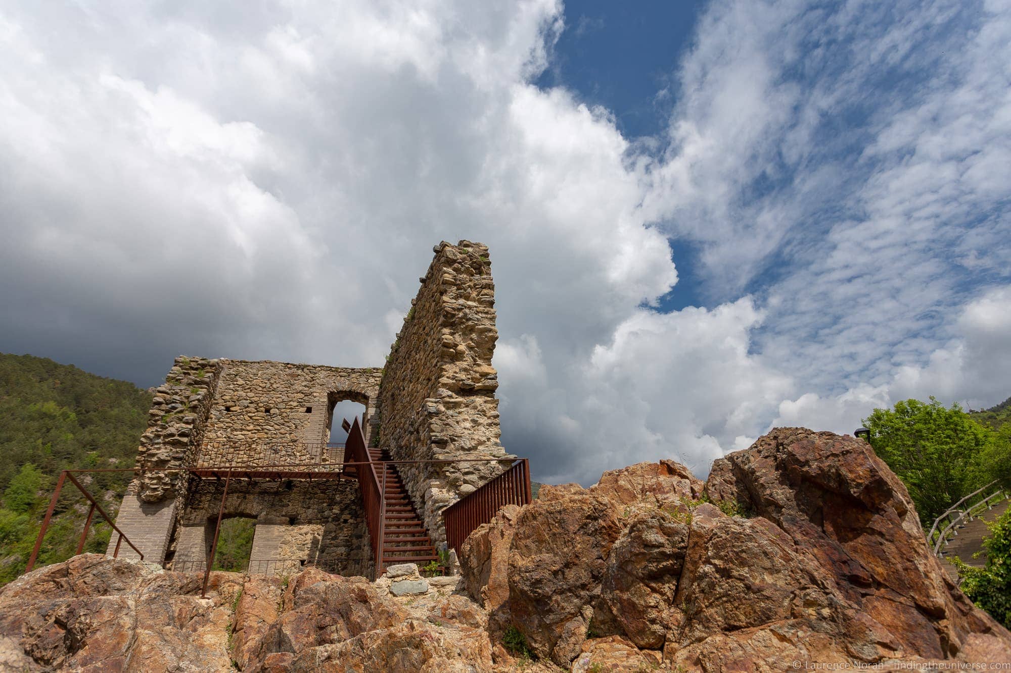 Ribes de Freser castle ruin