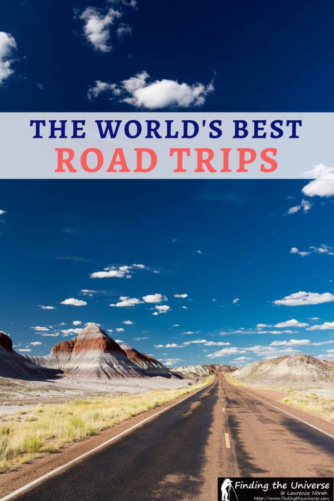 Looking to take a road trip? This post lists some of the world's best road trips, including Route 66, Iceland's Ring Road, Scotland's North Coast 500.. and more!