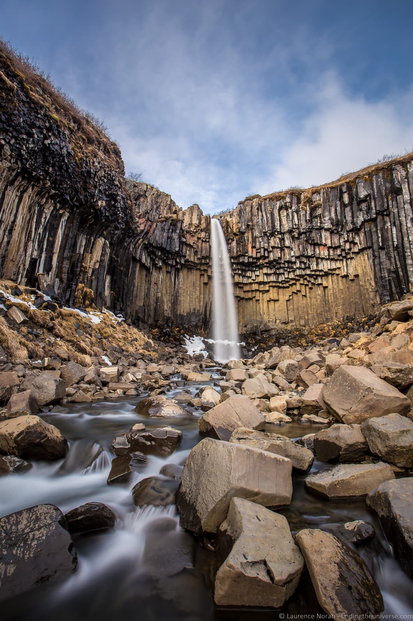 Svartifoss Waterfall