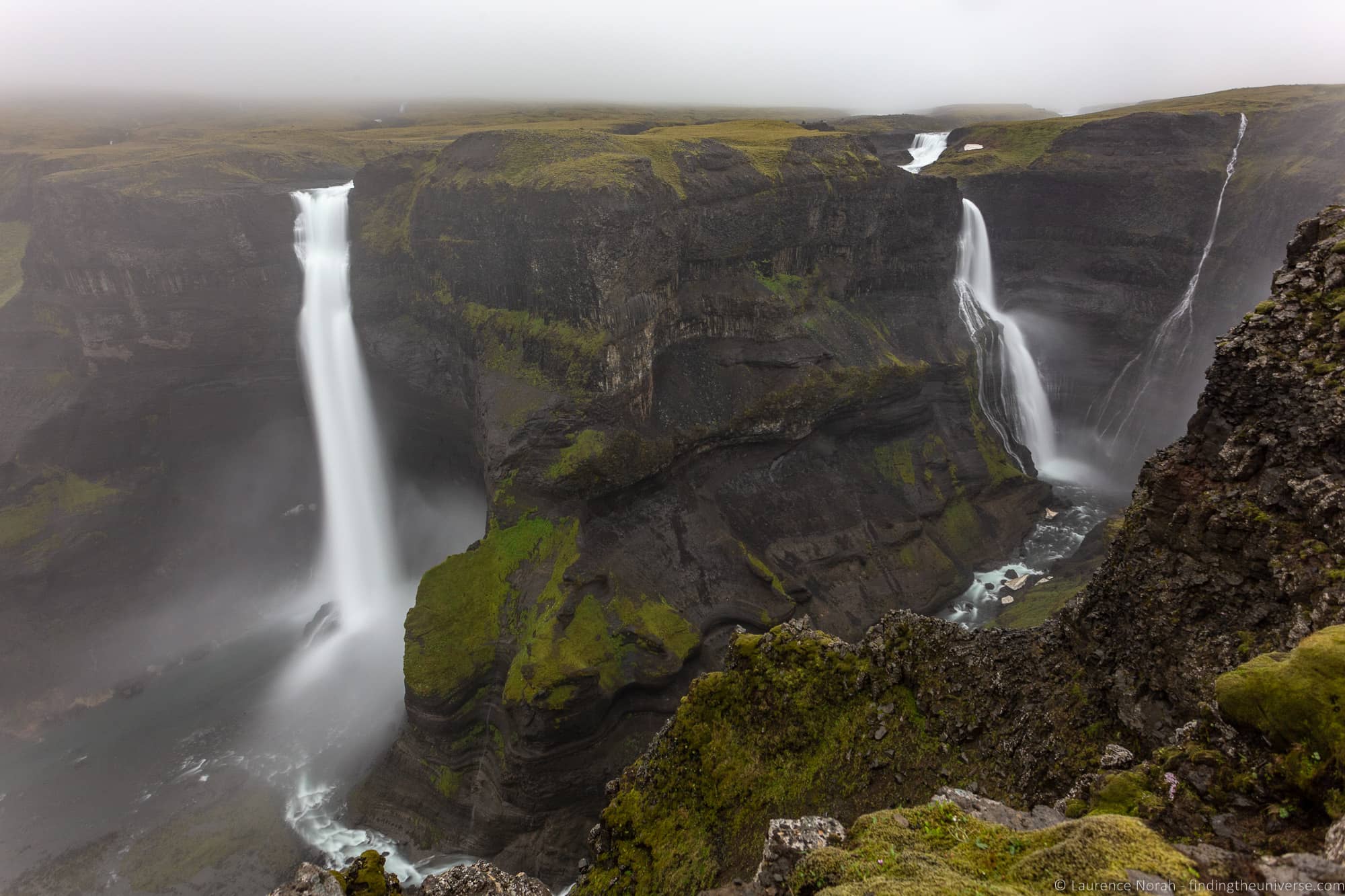 haifoss waterfall Iceland