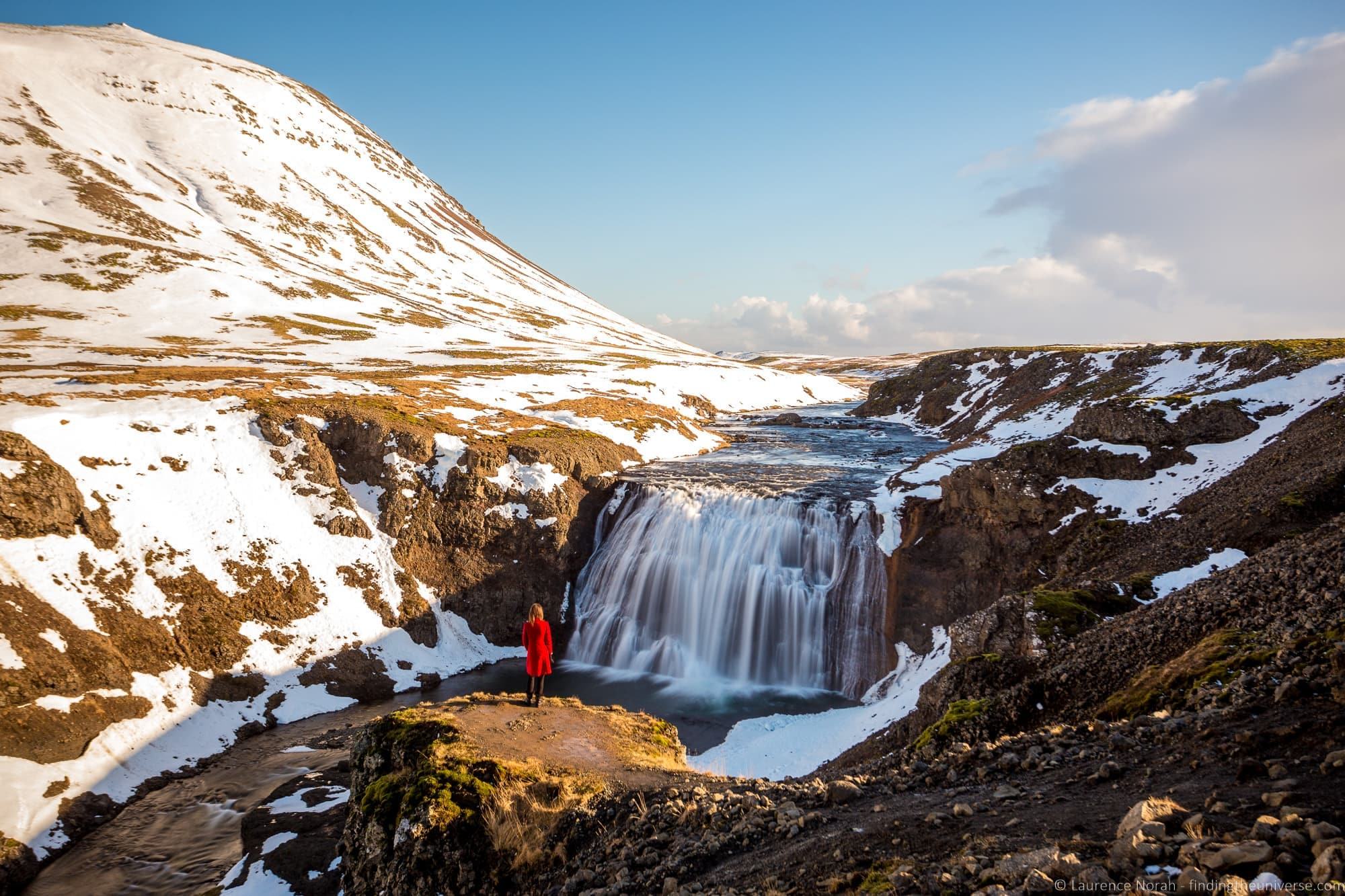 Þórufoss Waterfall Iceland