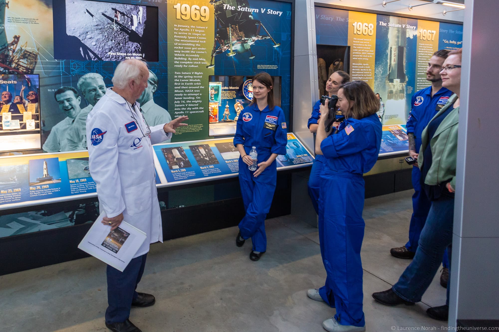 Docent tour Saturn V Hall US Space and Rocket Center