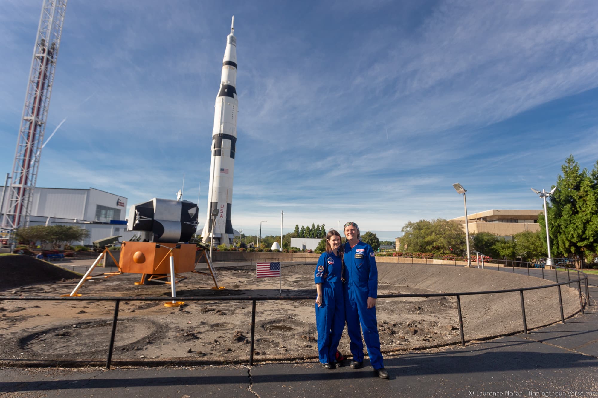 Laurence and Jess Space Camp USA