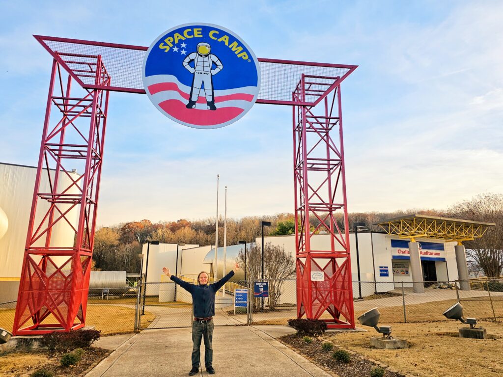 Space Camp sign