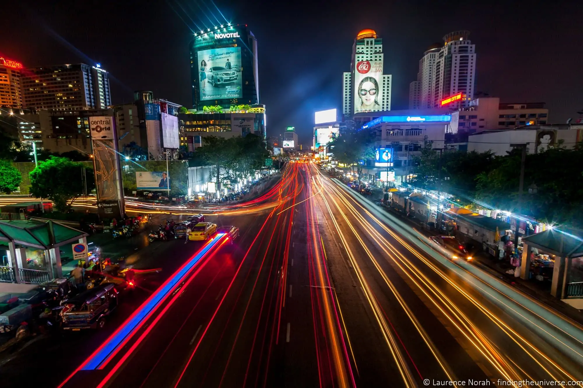 Bangkok Street Night Bangkok Street Night