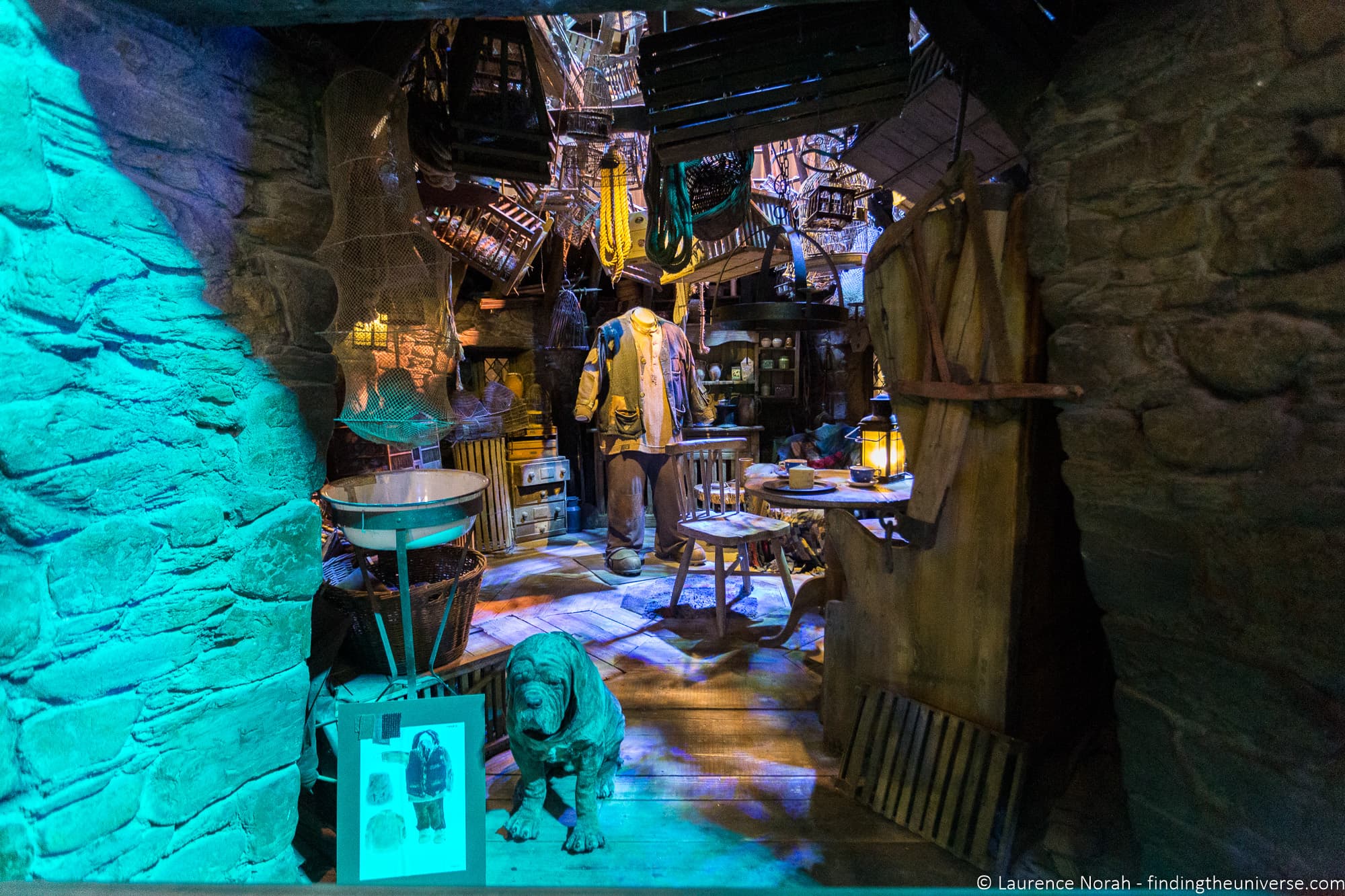 Hagrid Hut interior