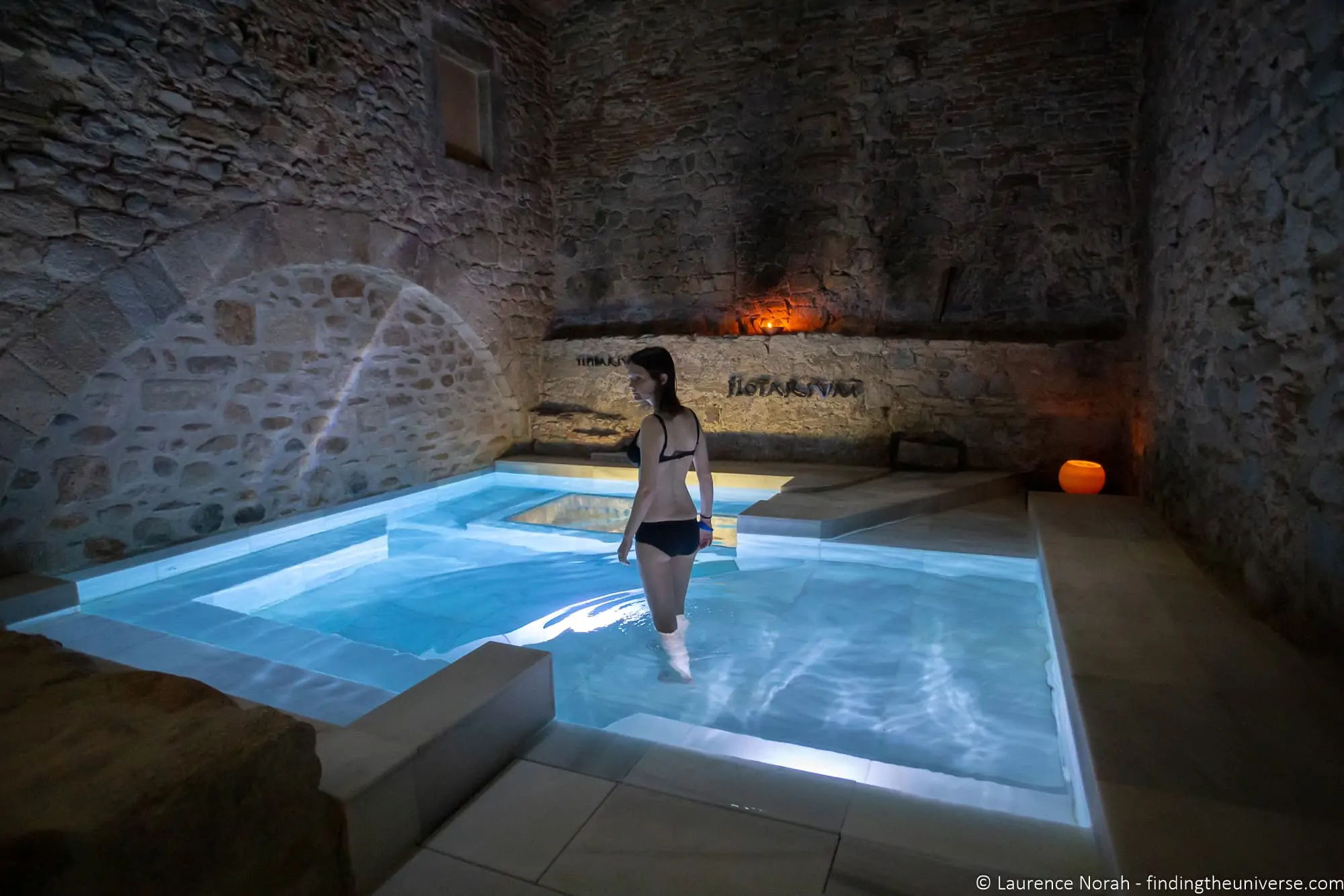 Aqva spa baths in Girona