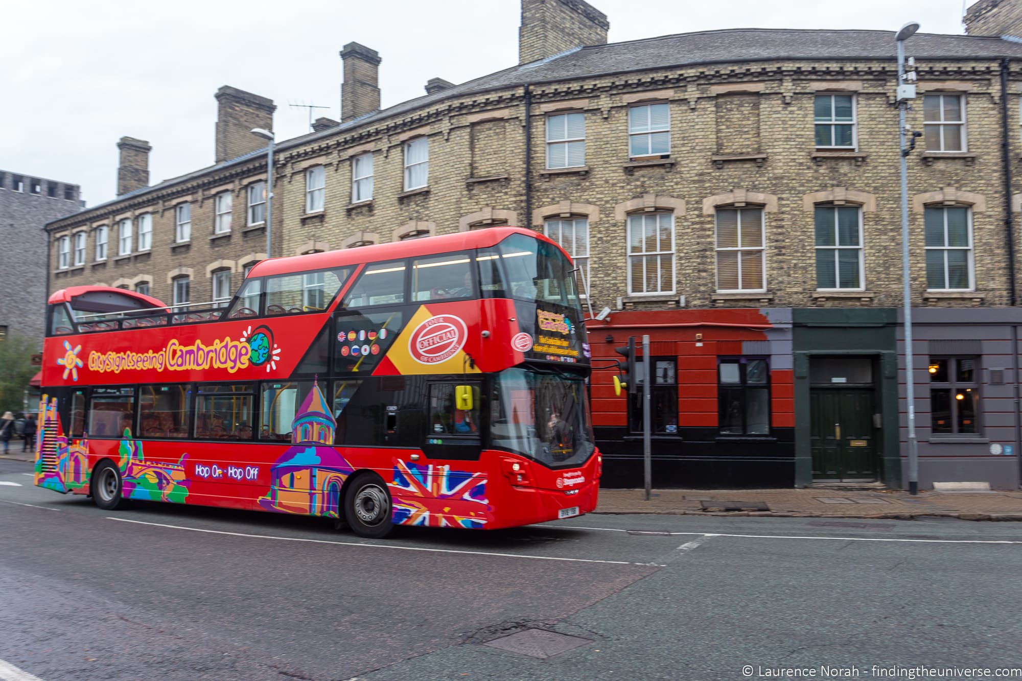 Cambridge Sightseeing bus