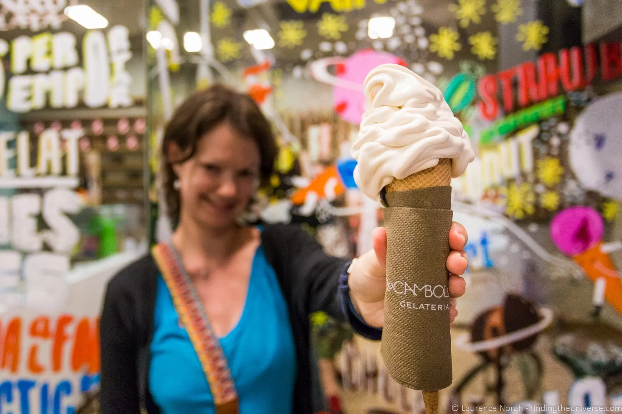Ice cream from Rocambolesc in Girona