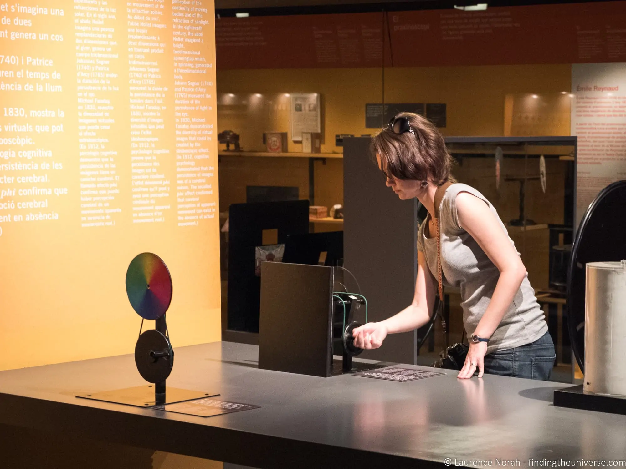 Exhibit at the Girona Museum of Cinema
