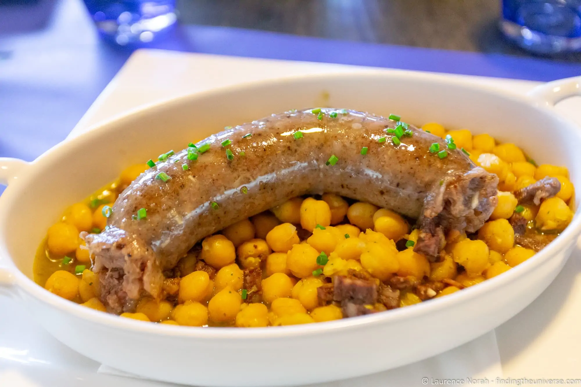 A plate of local Catalan food in Girona