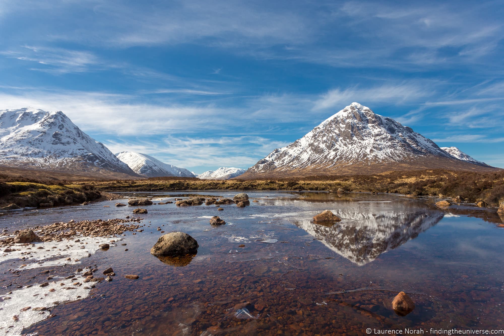 Glencoe Scotland in Winter