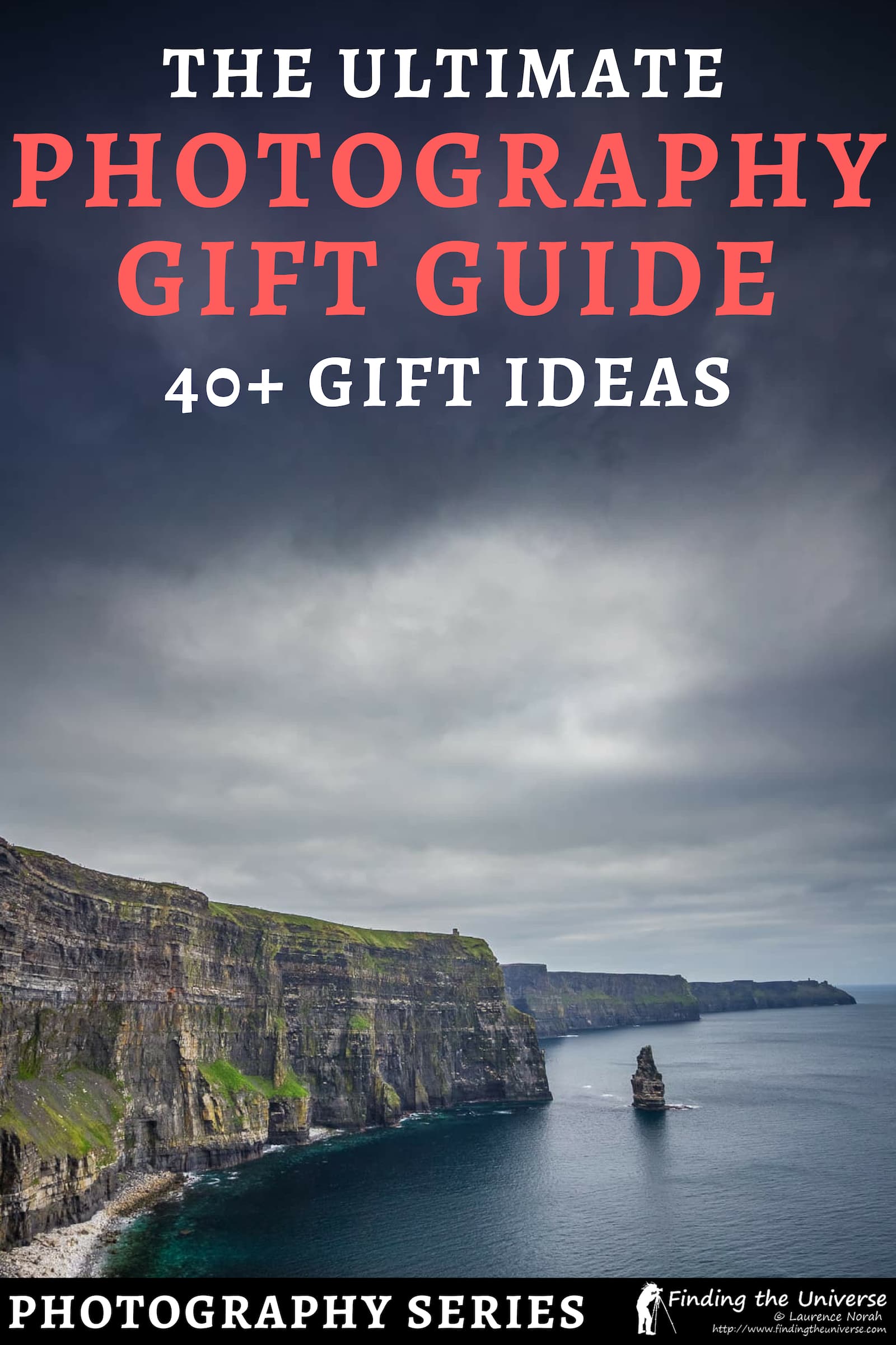 The ultimate guide to gifts for photographers, with a range of photography gifts for every level of photographer and at every price point! #photography #giftguide #gift #travel