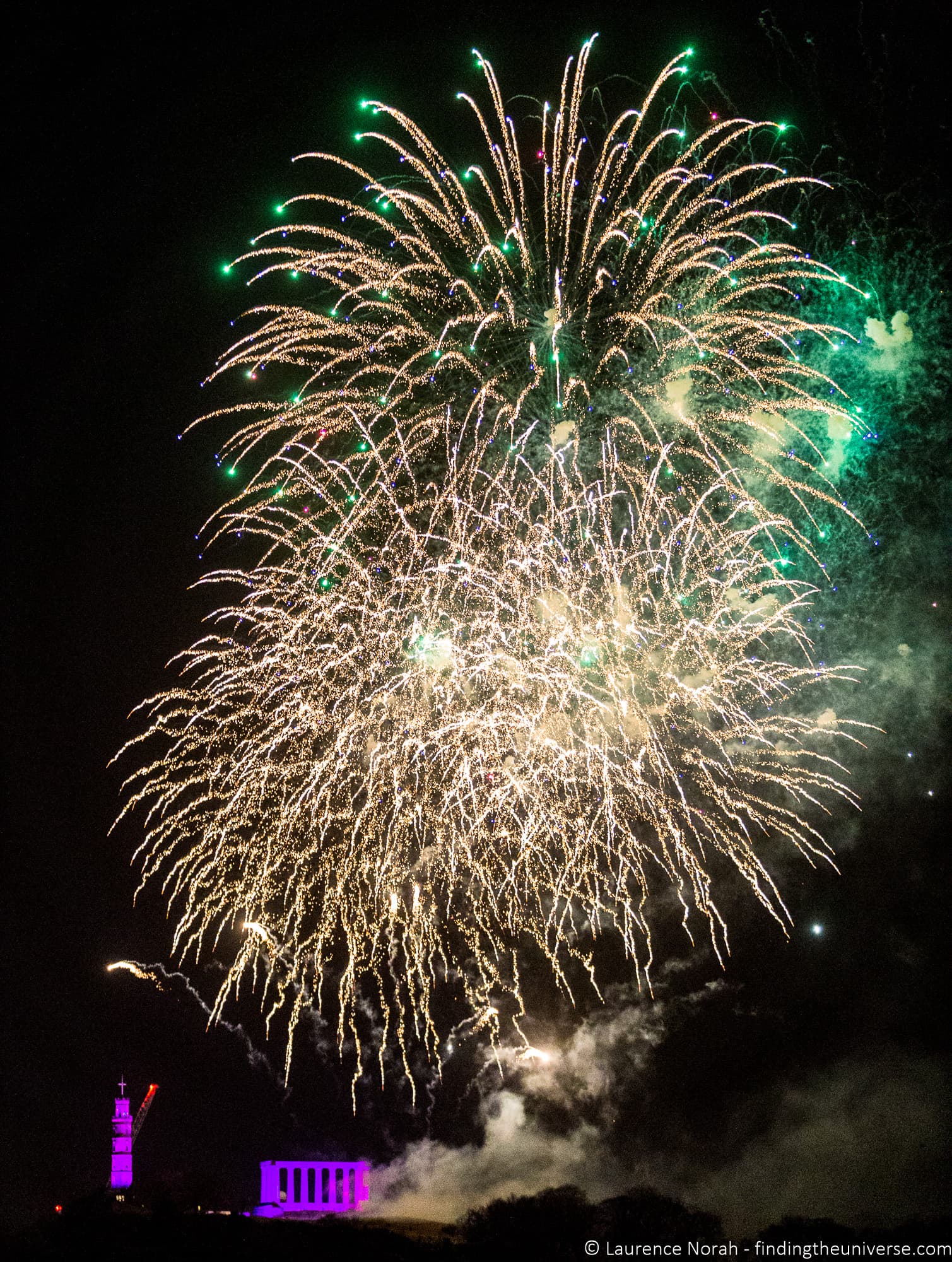 Fireworks fast exposure