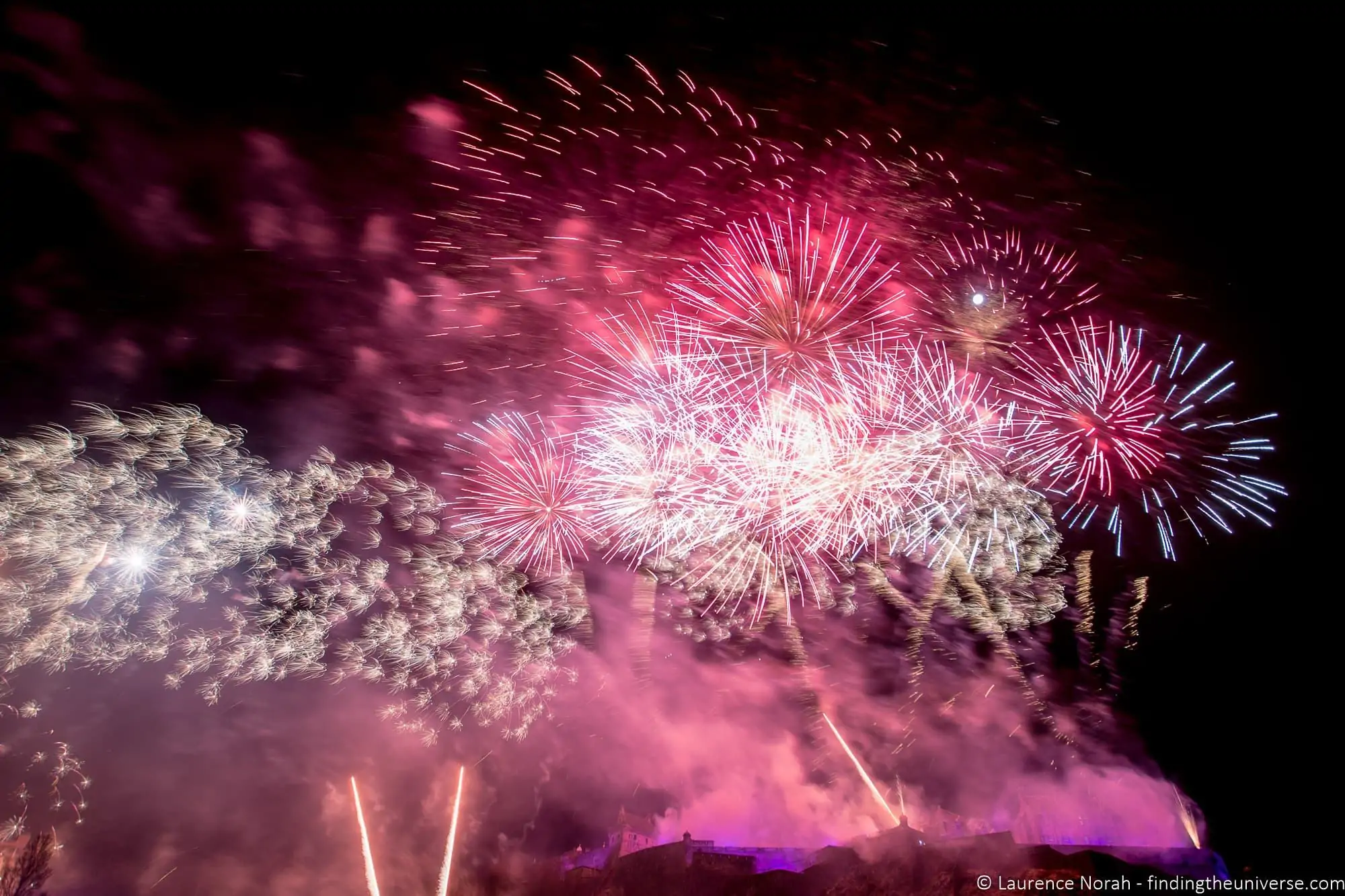 Smokey fireworks