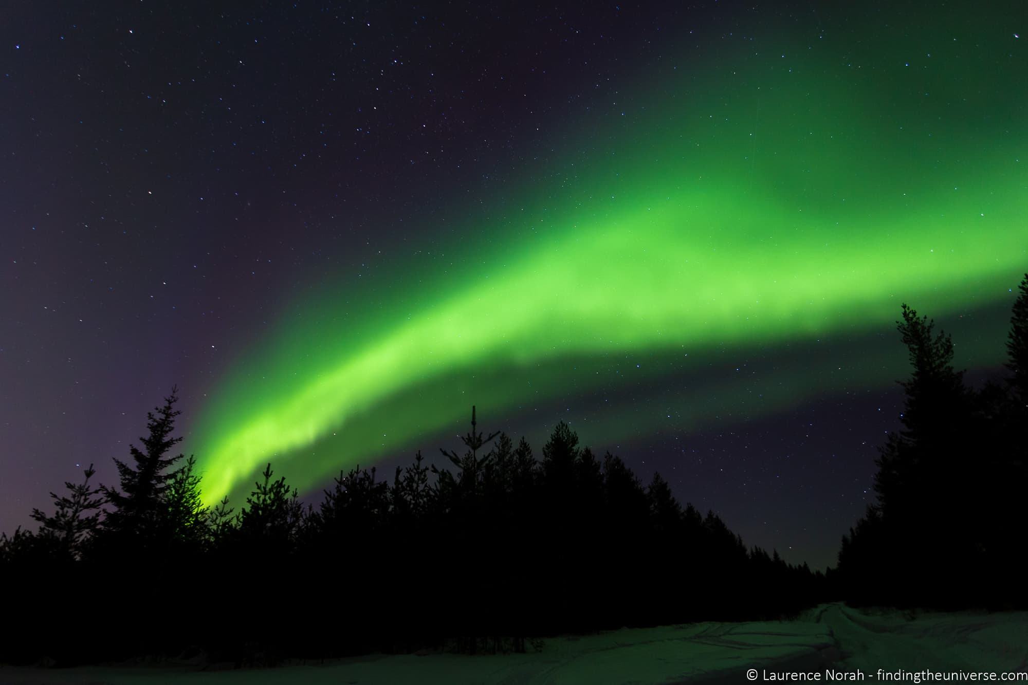 How to photograph the northern lights