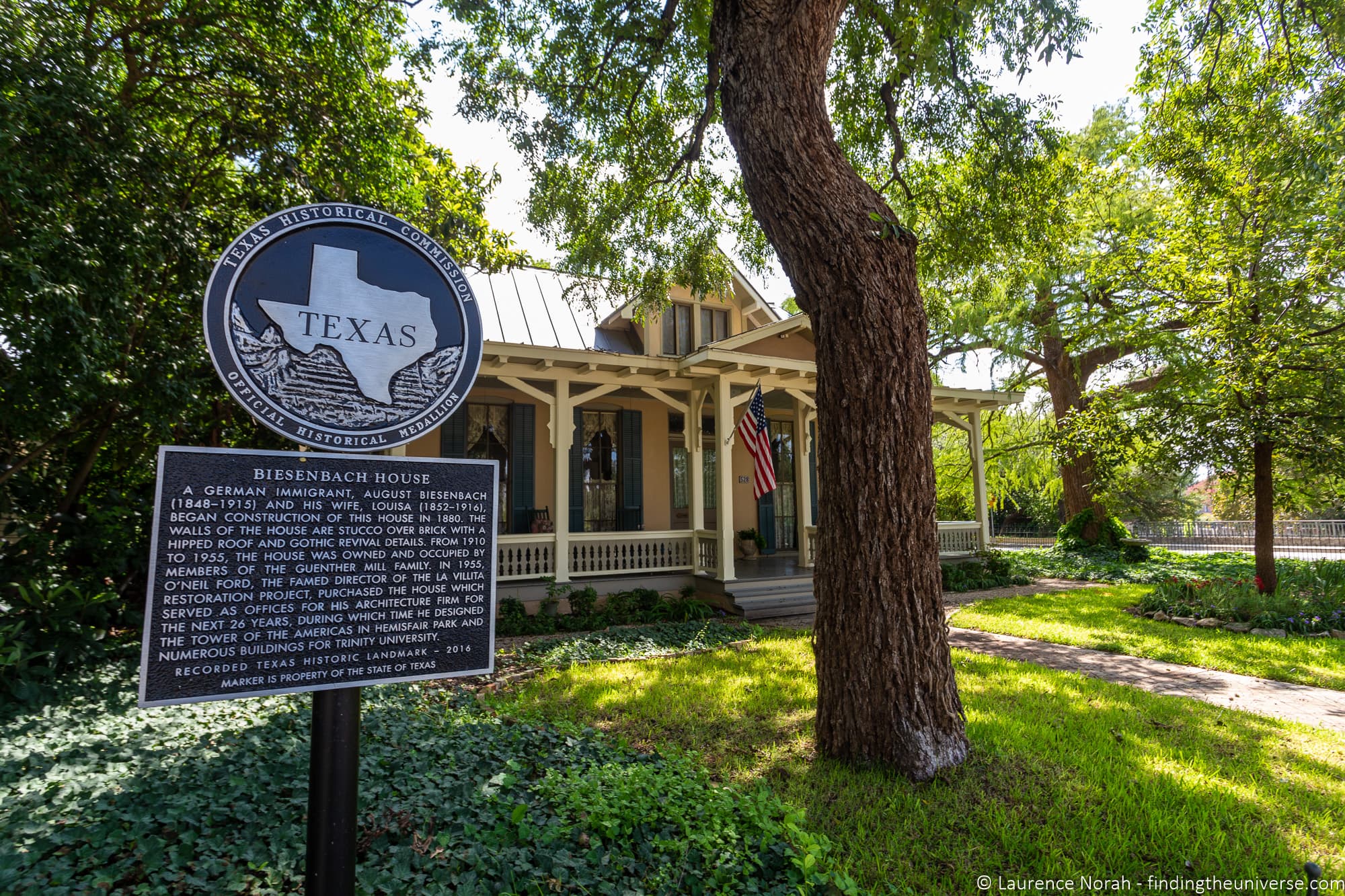 Maison du quartier historique de King William San Antonio Texas