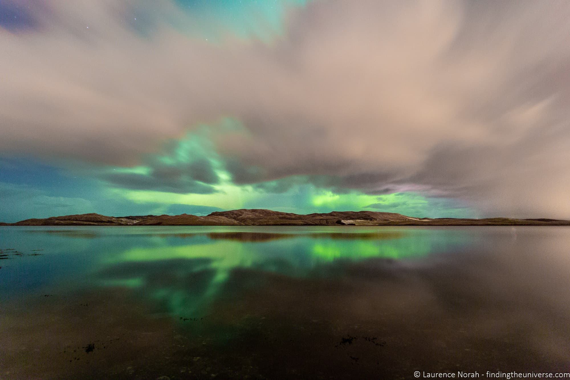 Northern Lights aurora Shetland