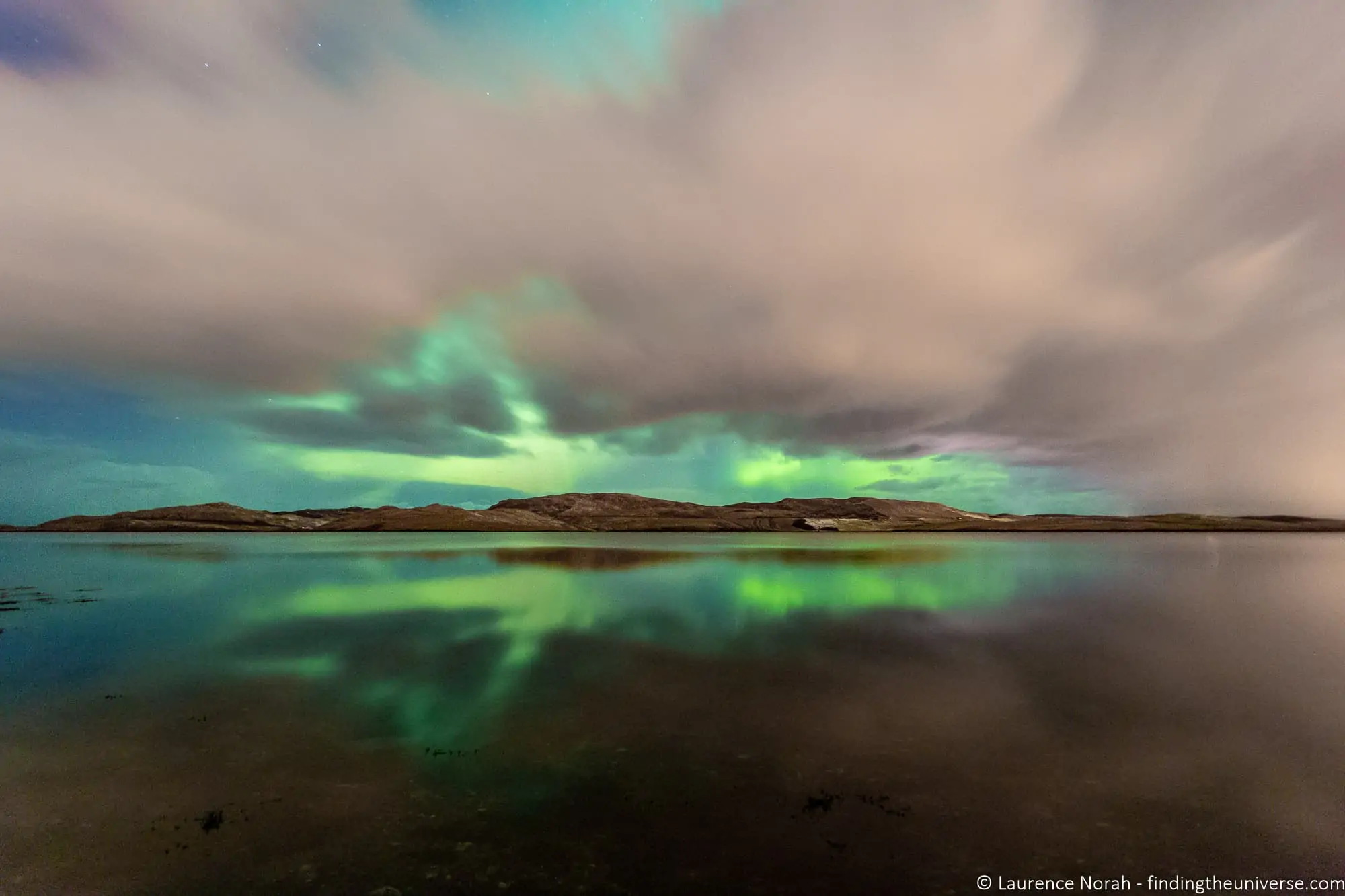 Northern Lights aurora Shetland