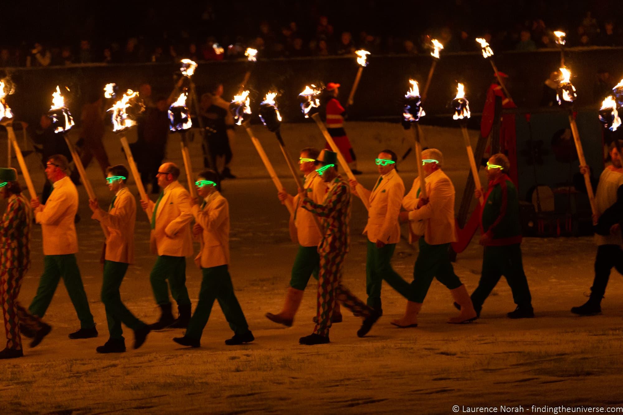 Up Helly Aa festival Lerwick Shetland