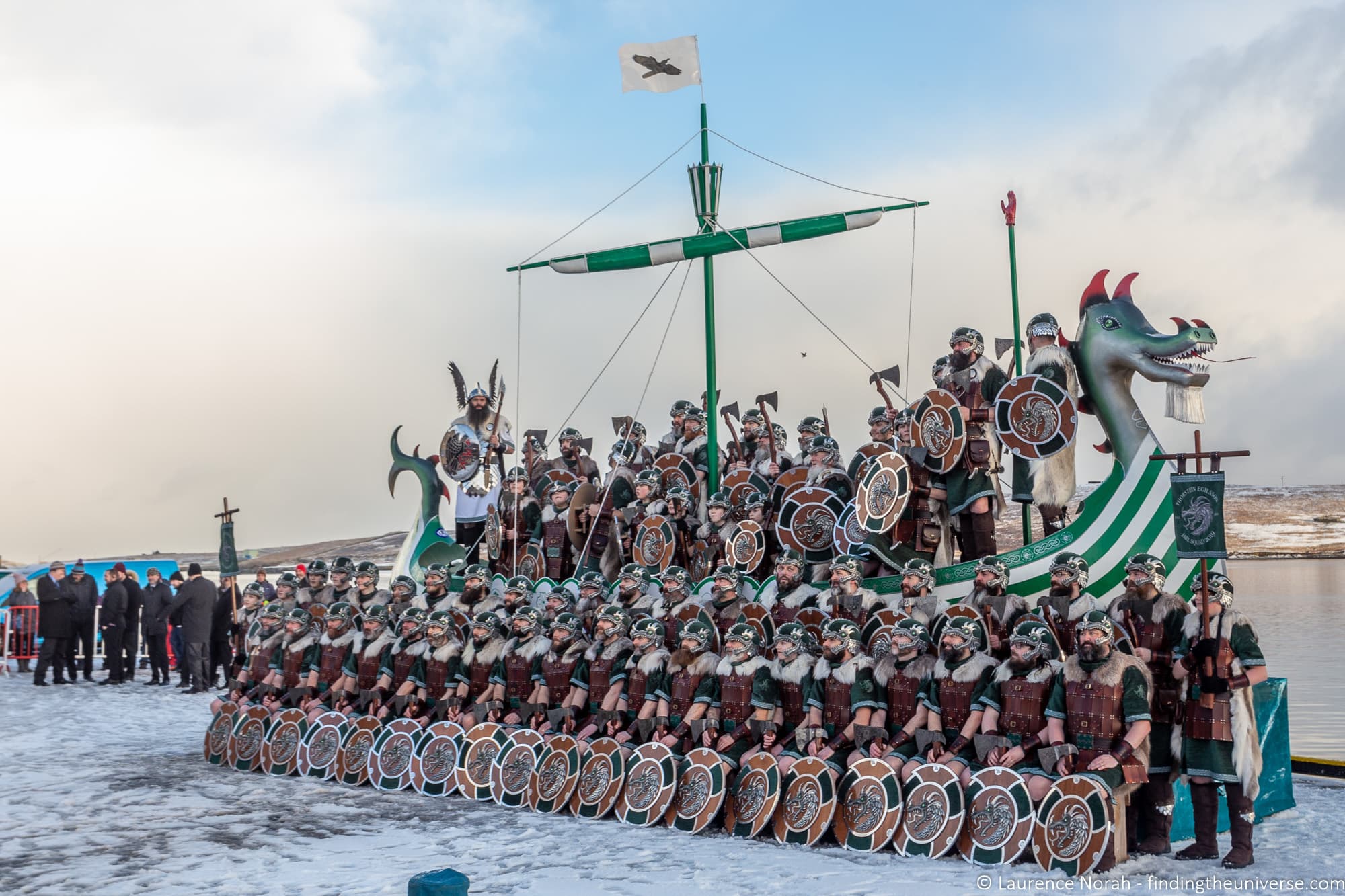 Up Helly Aa festival Lerwick Shetland