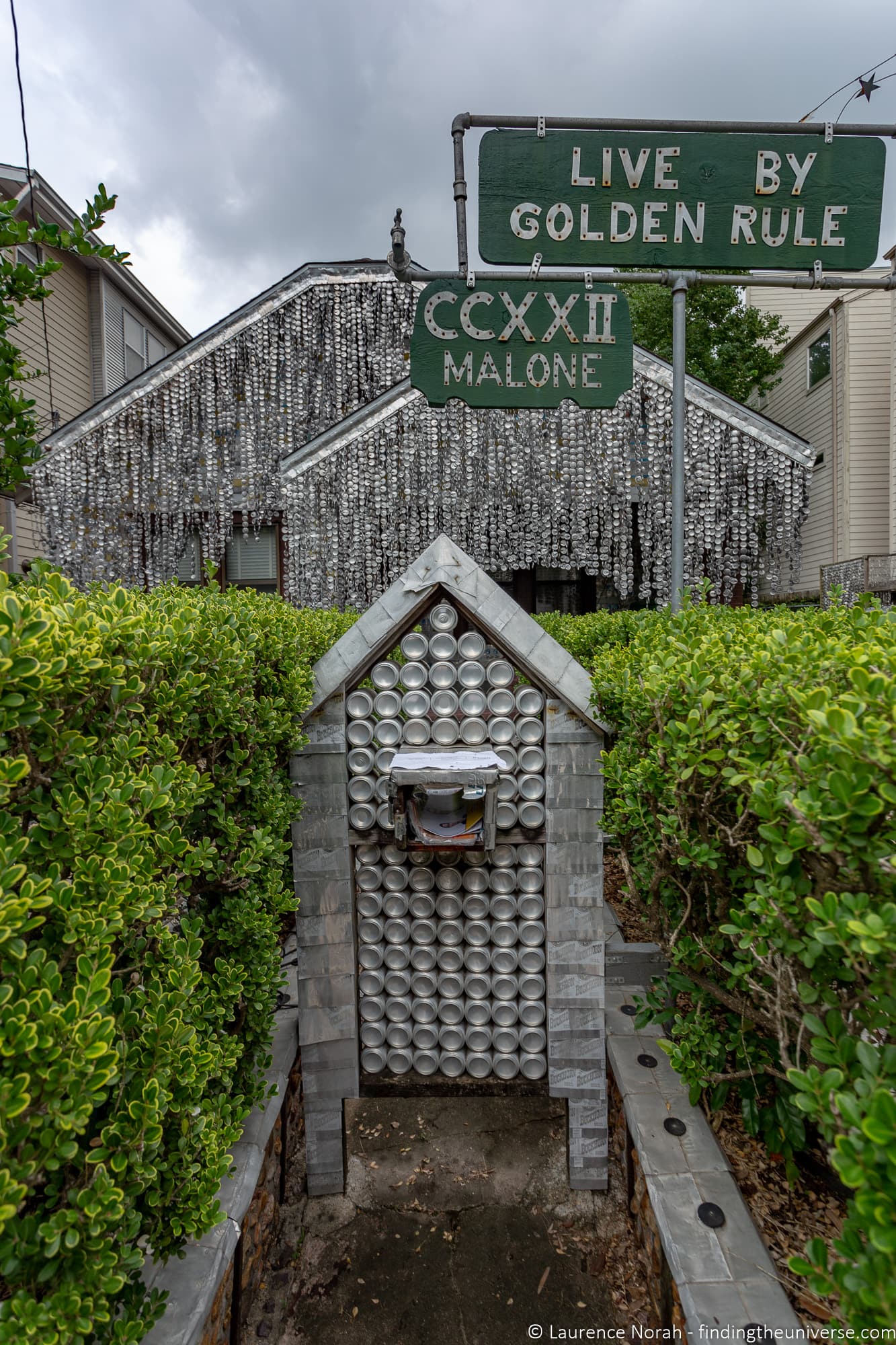 Beer can house Houston