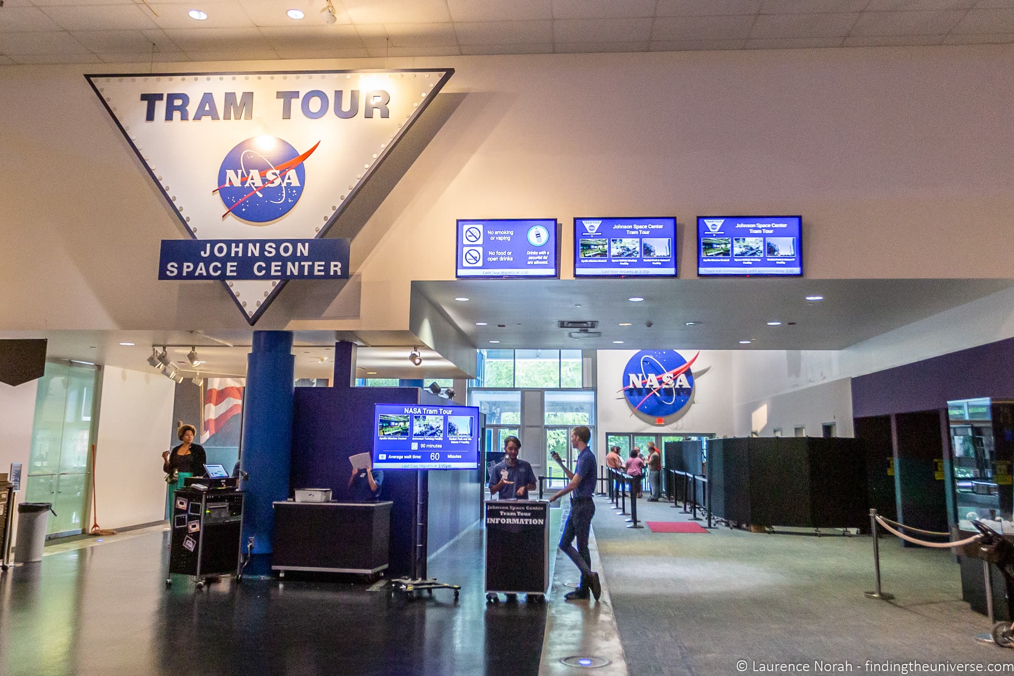 Space Center Houston Tram Tour infopoint