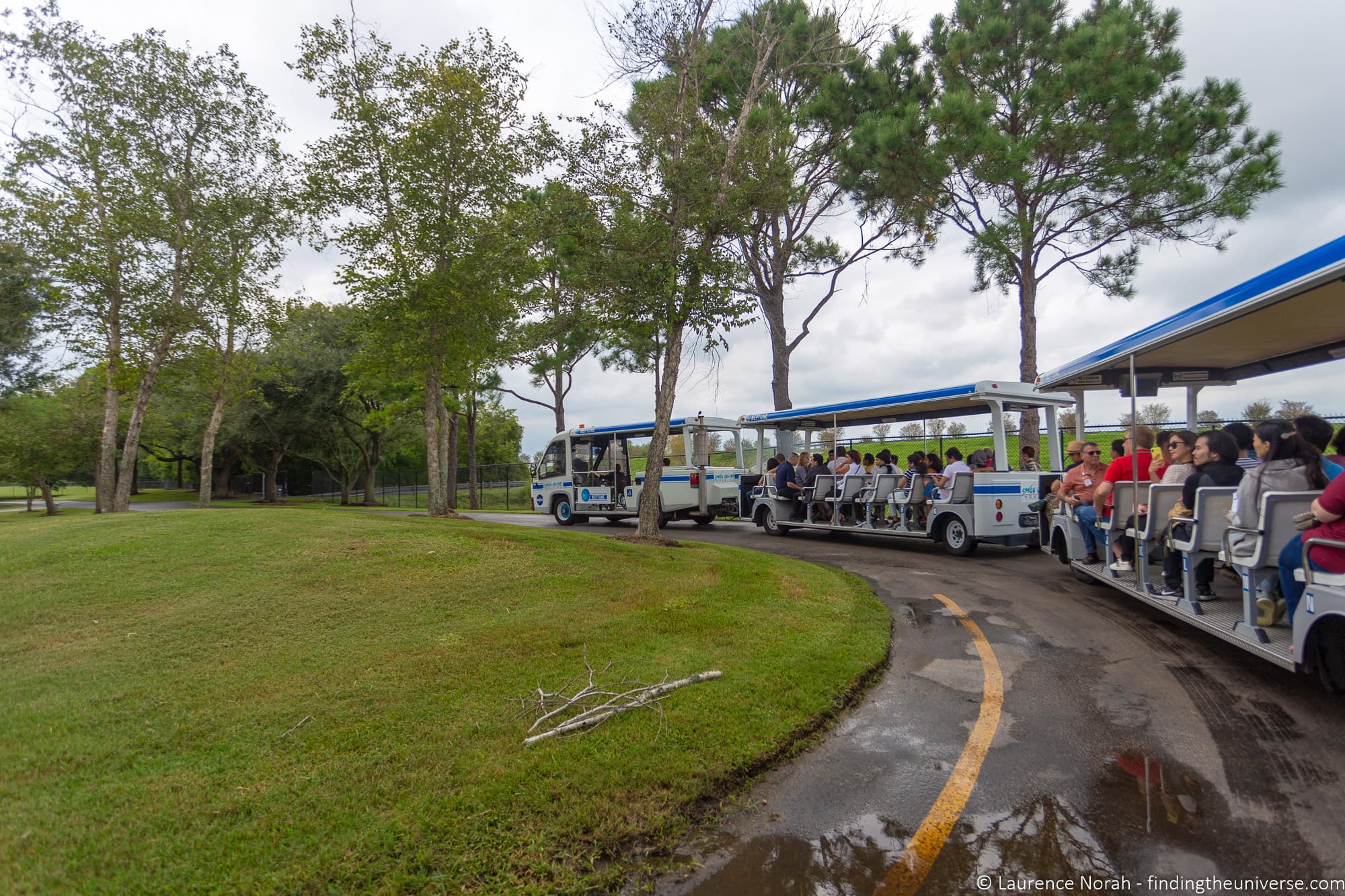 tramway tours hopital Space Center Houston Tram Tour