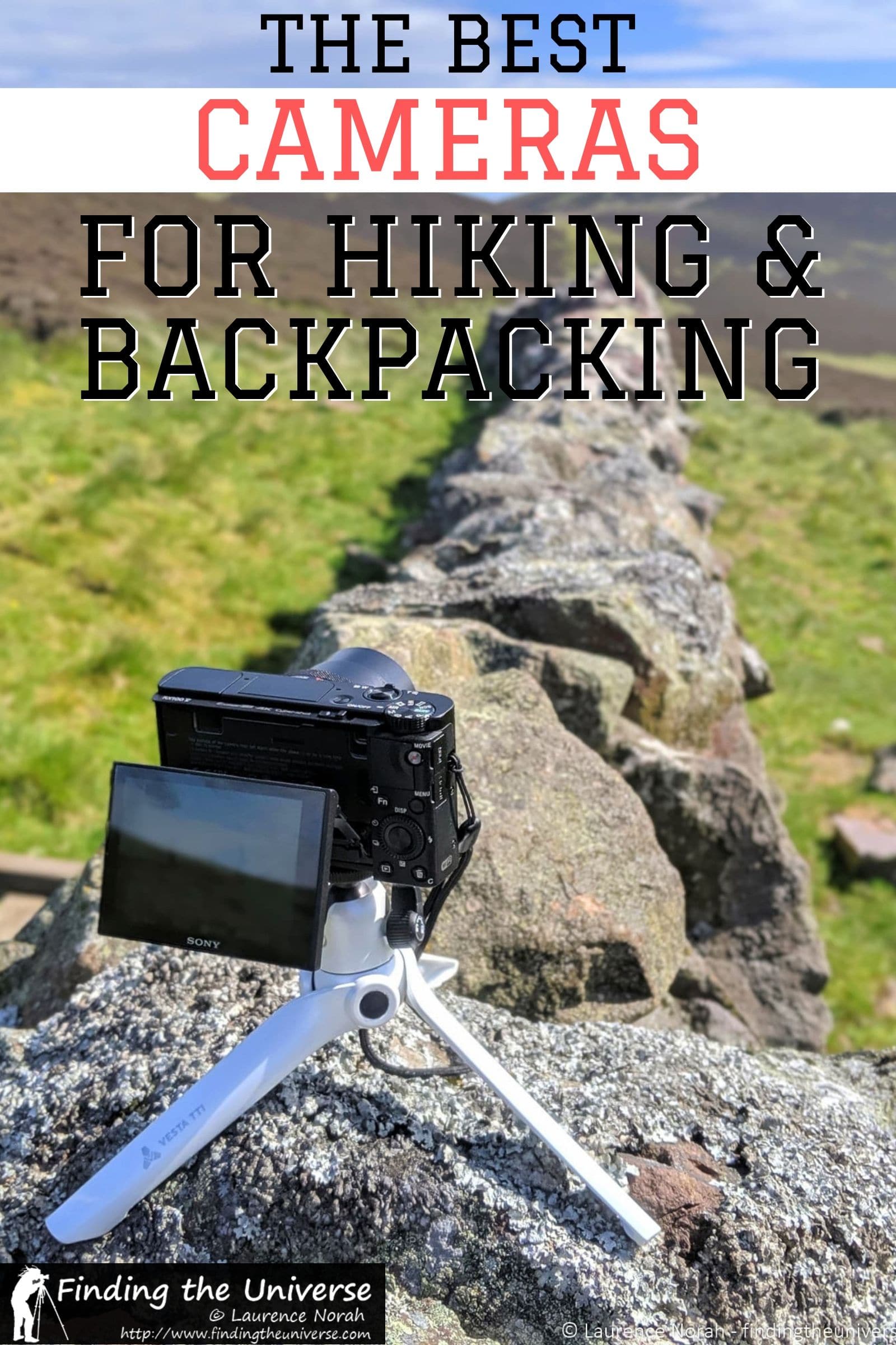 A guide to the best camera for hiking and/or backpacking. Has camera suggestions across a range of budget, plus detailed tips on what to look for