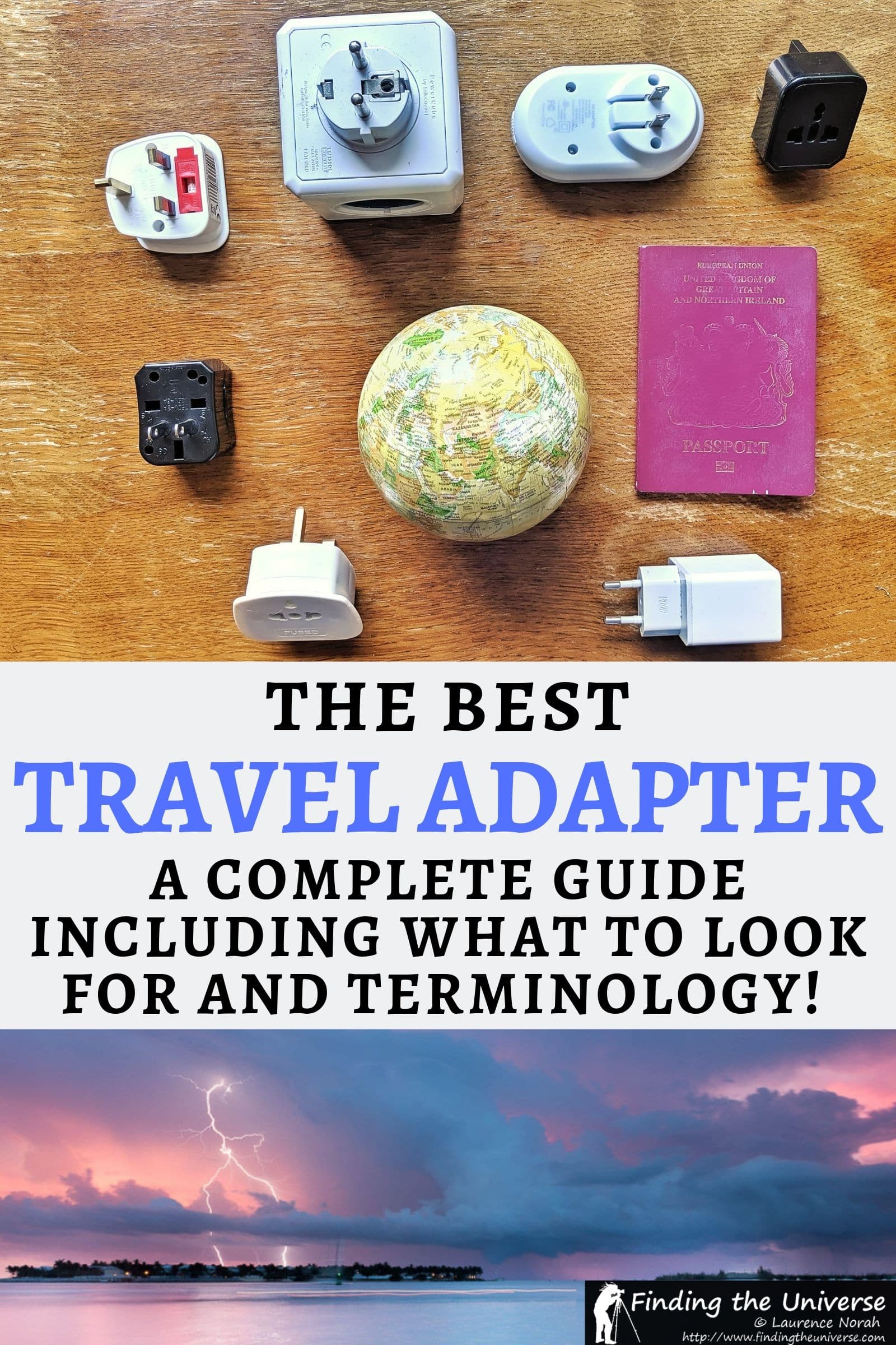 A detailed guide to the best travel adapter, with advice on what to look for when buying a travel adapter as some of the best options on the market in 2019!