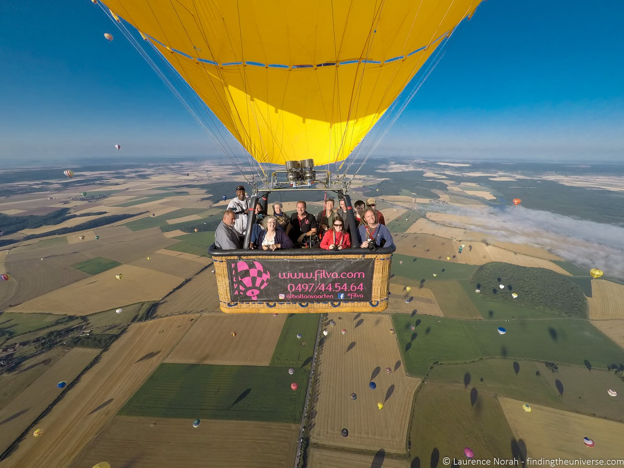 Largest hot air shop balloon