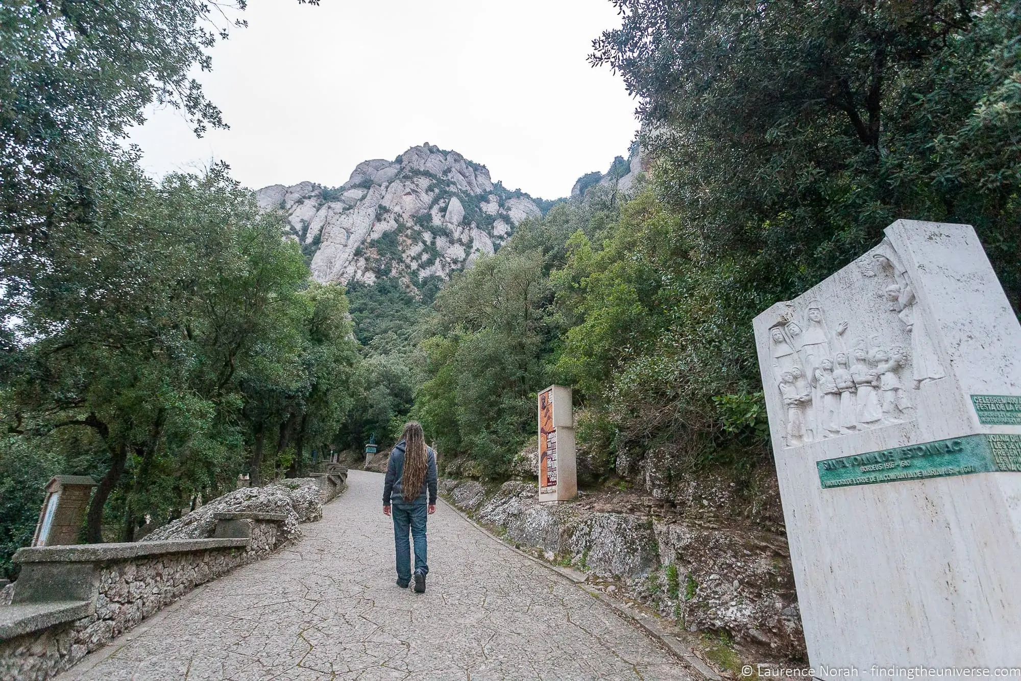 Hiking at Montserrat